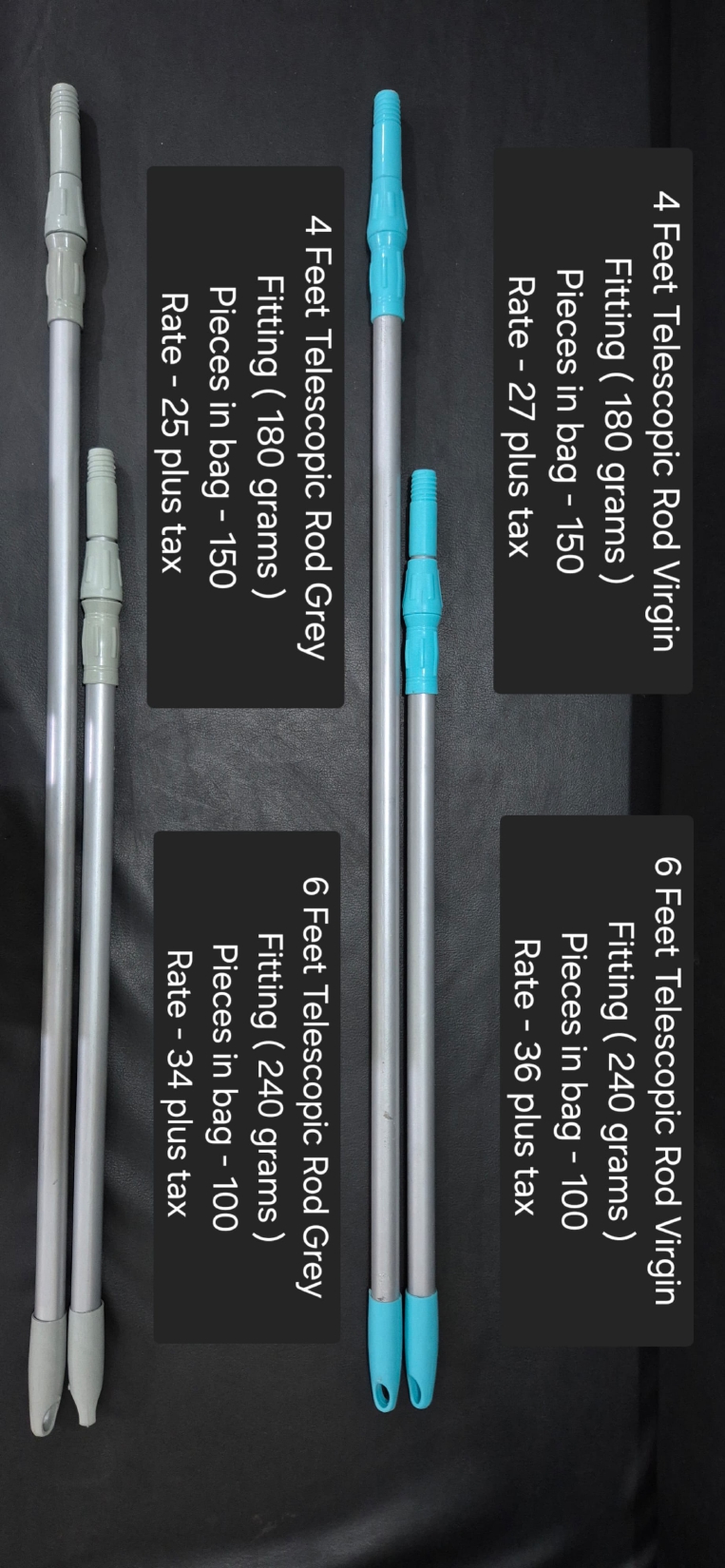 Colour 4 Feet Rod